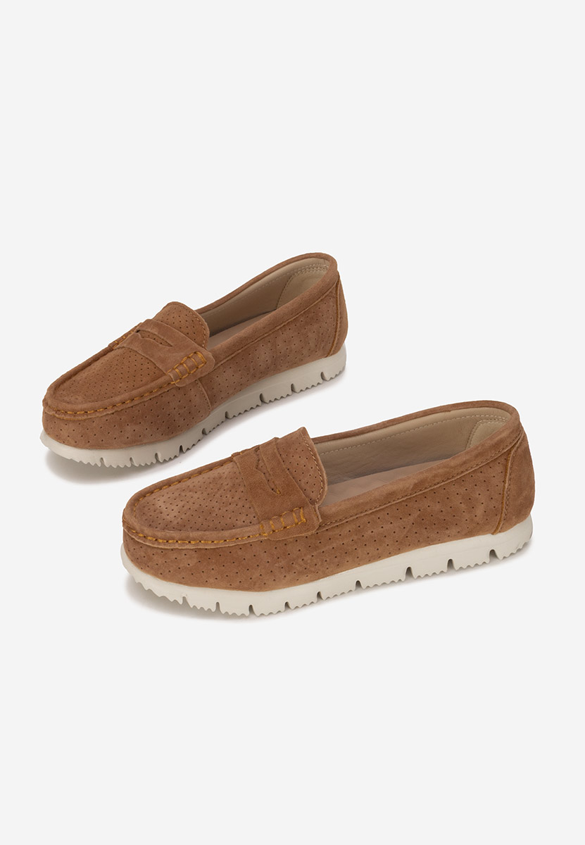 Mocasini dama piele Valerimia maro