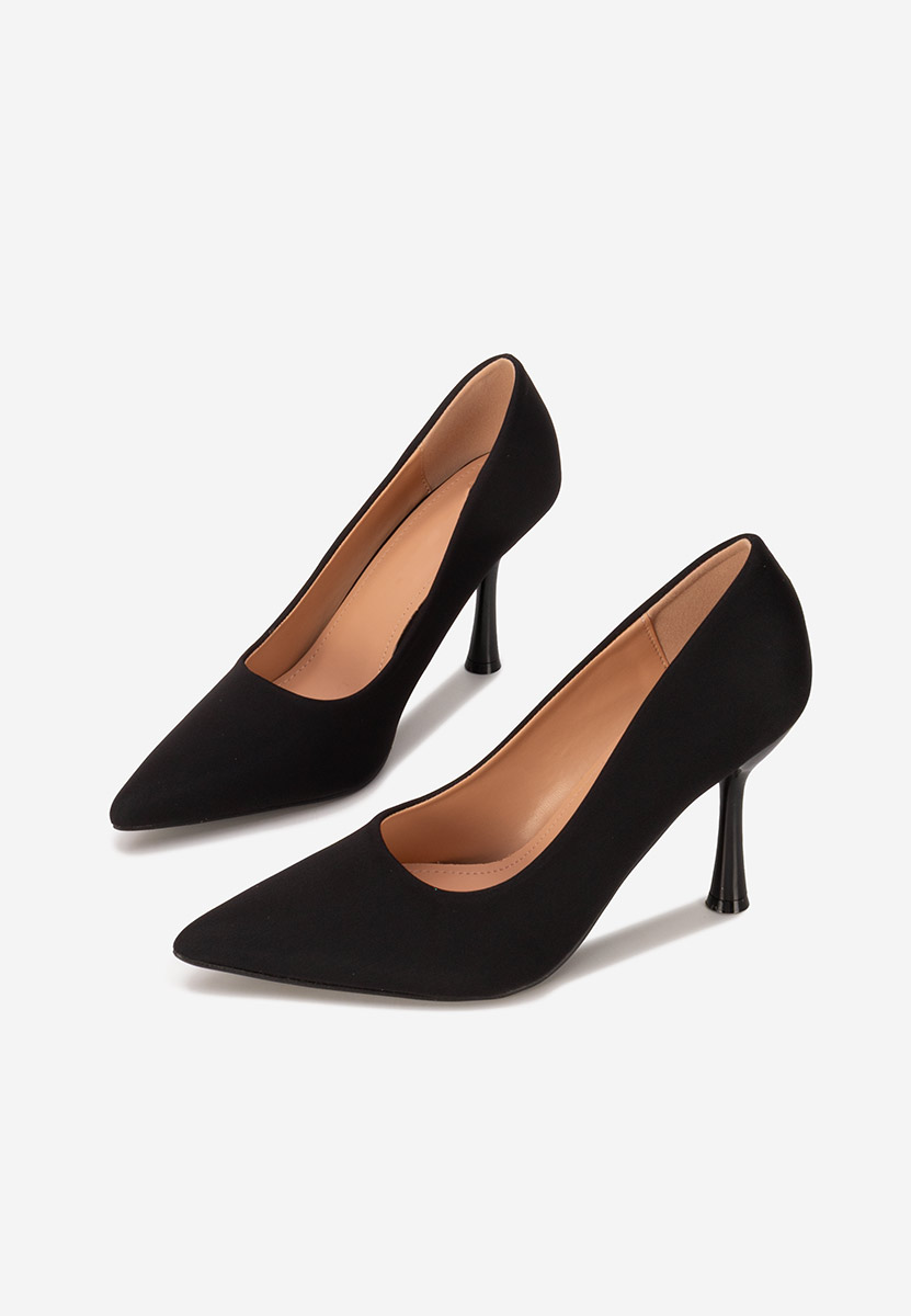 Pantofi cu toc stiletto Anuria negri
