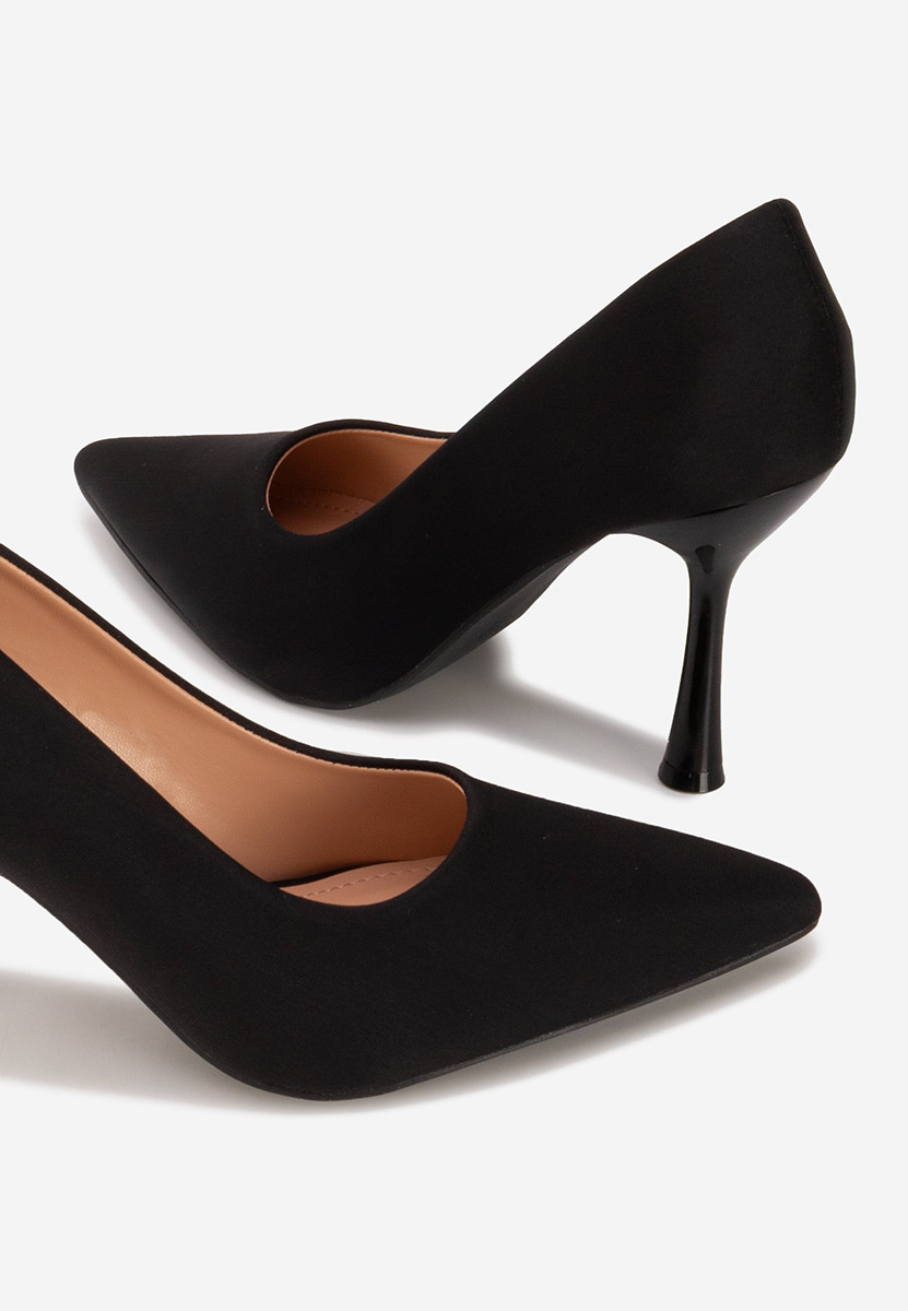 Pantofi cu toc stiletto Anuria negri