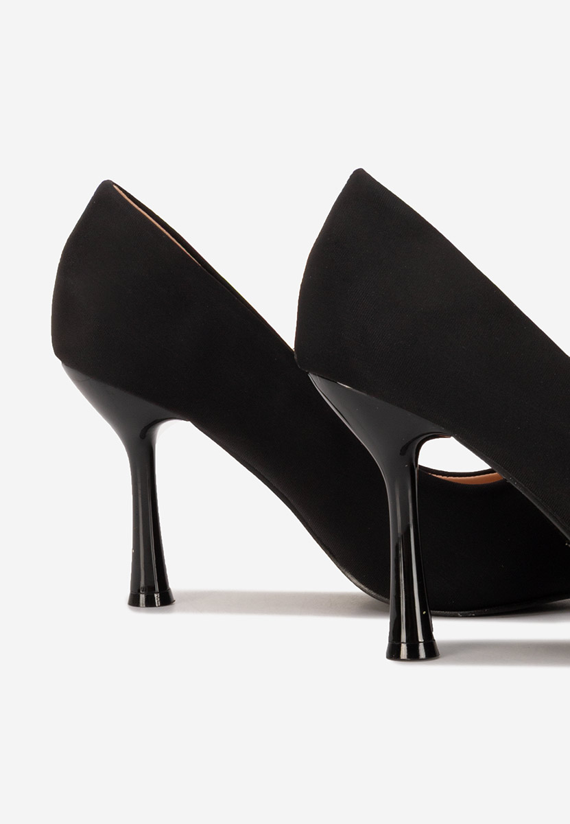 Pantofi cu toc stiletto Anuria negri