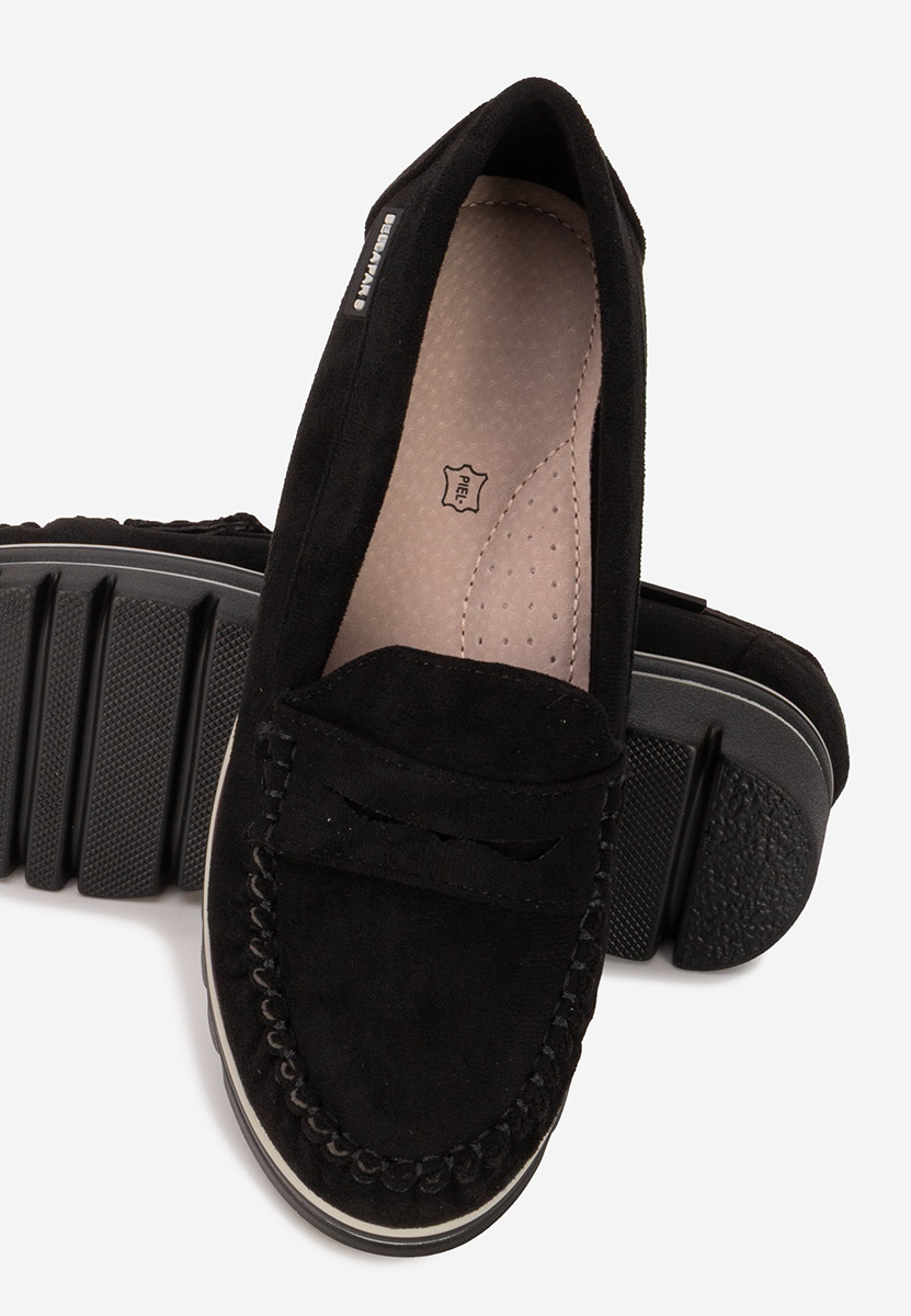 Mocasini dama Manise V3 negri