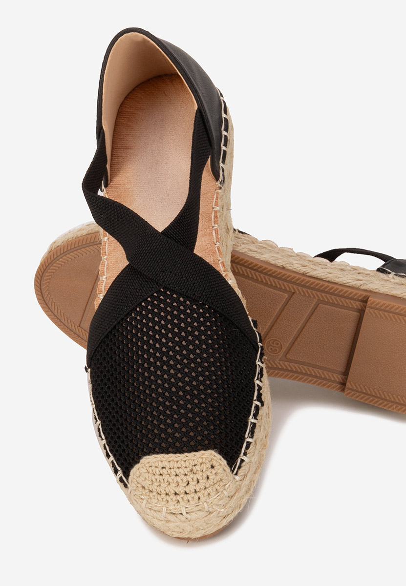 Espadrile dama Fensy negre