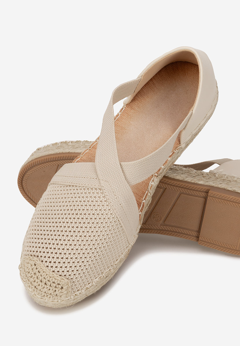 Espadrile dama Fensy bej