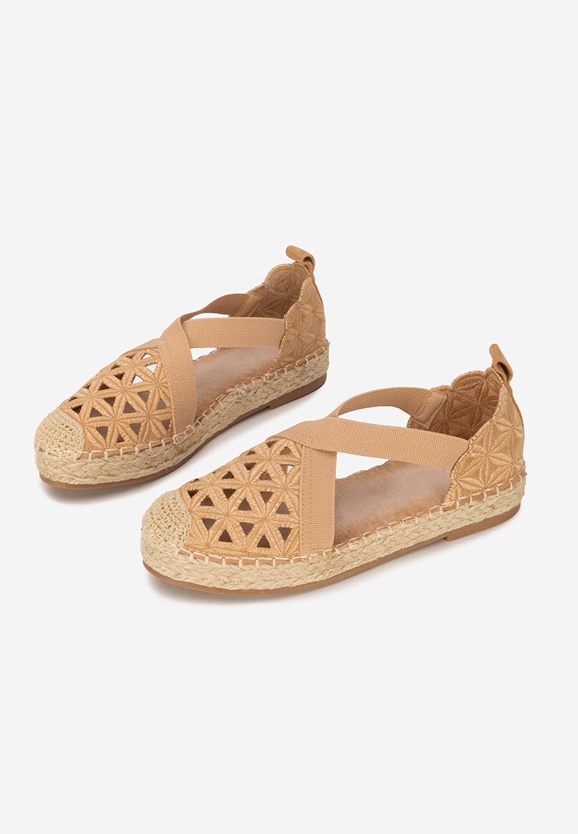 Espadrile dama Feliania camel