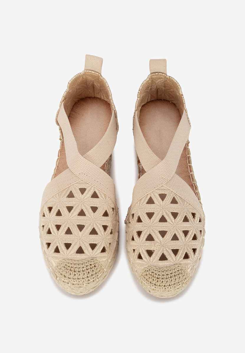 Espadrile dama Feliania bej