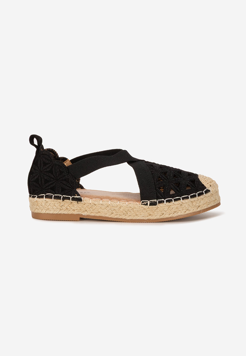 Espadrile dama Feliania negre