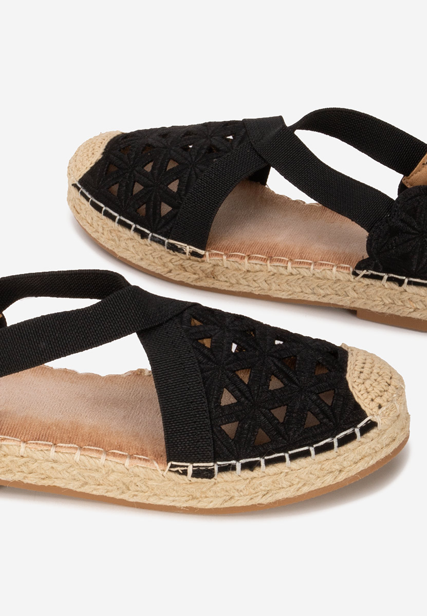 Espadrile dama Feliania negre