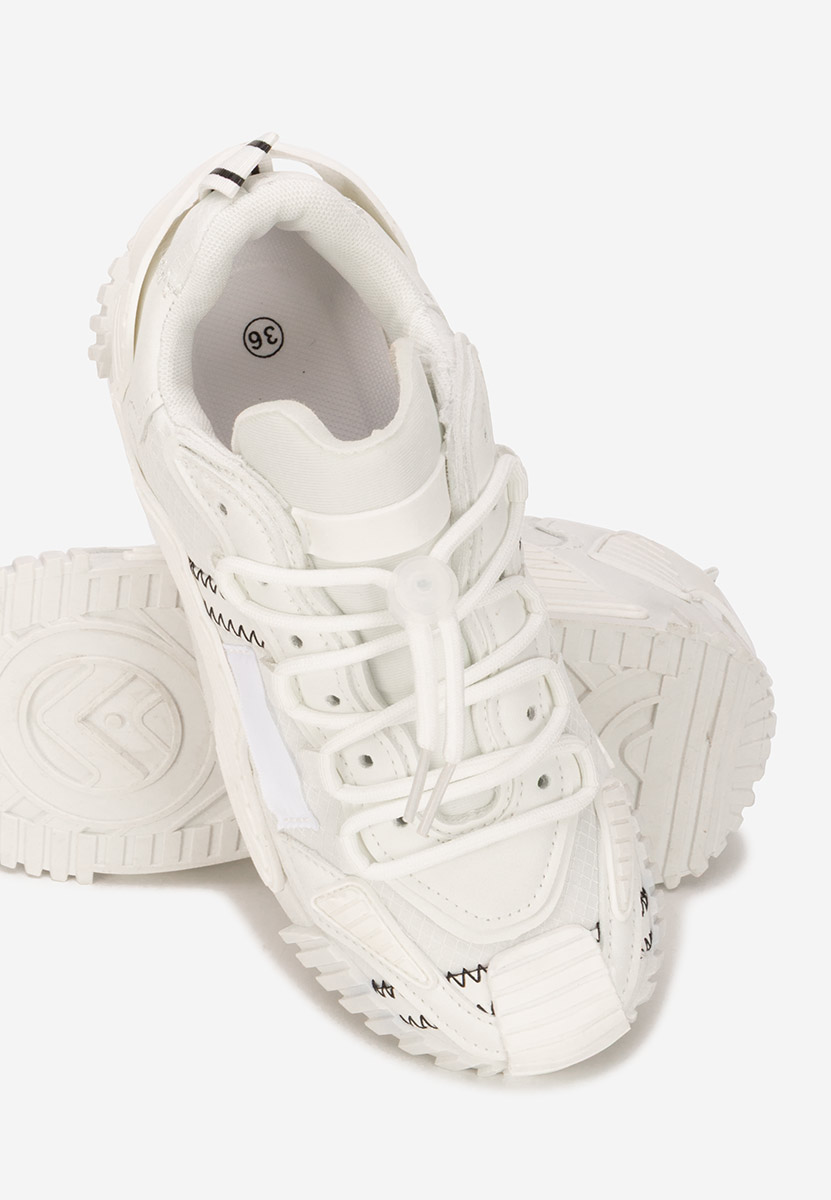 Sneakers dama Calistra albi