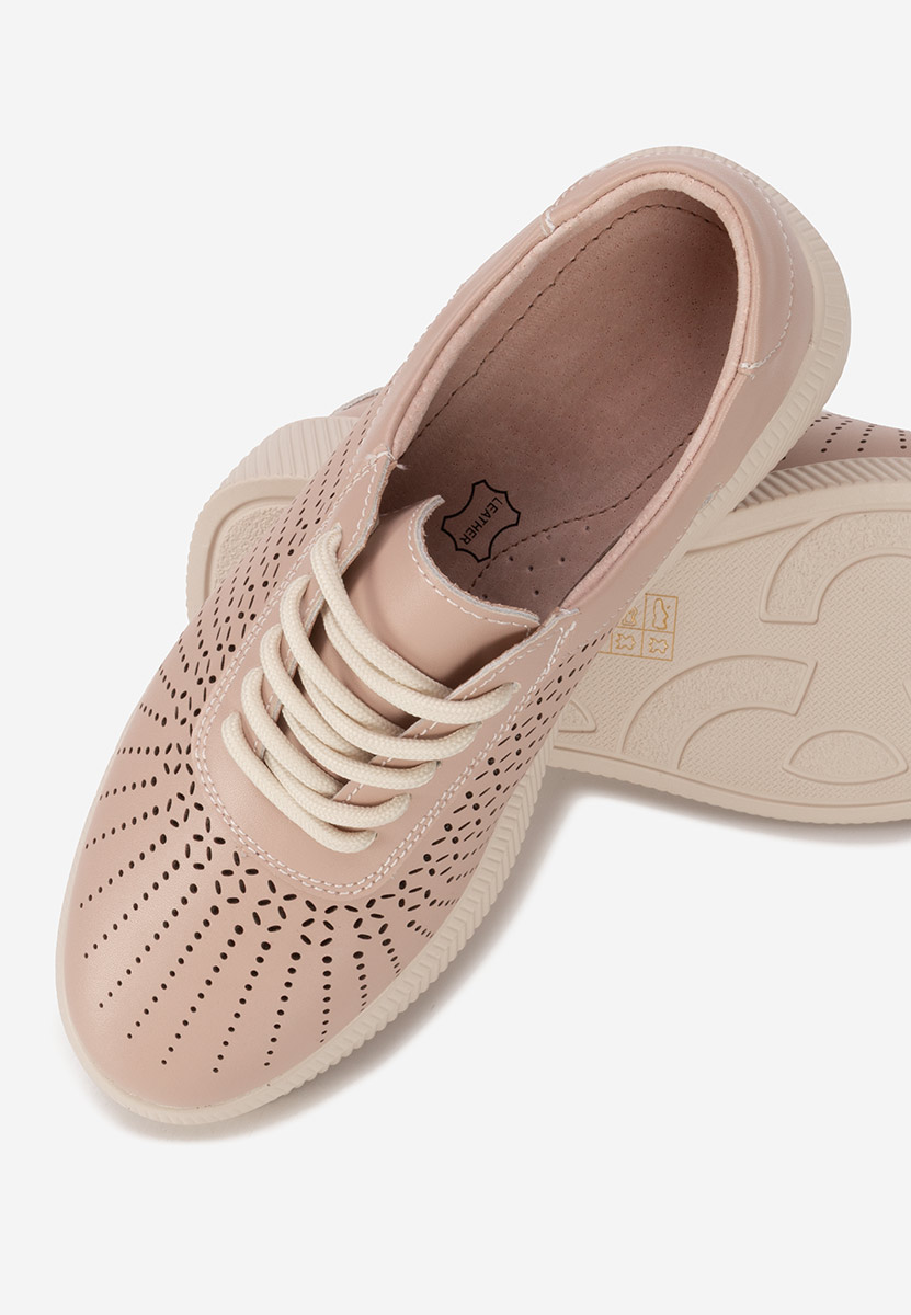 Sneakers dama piele Oleiana roz