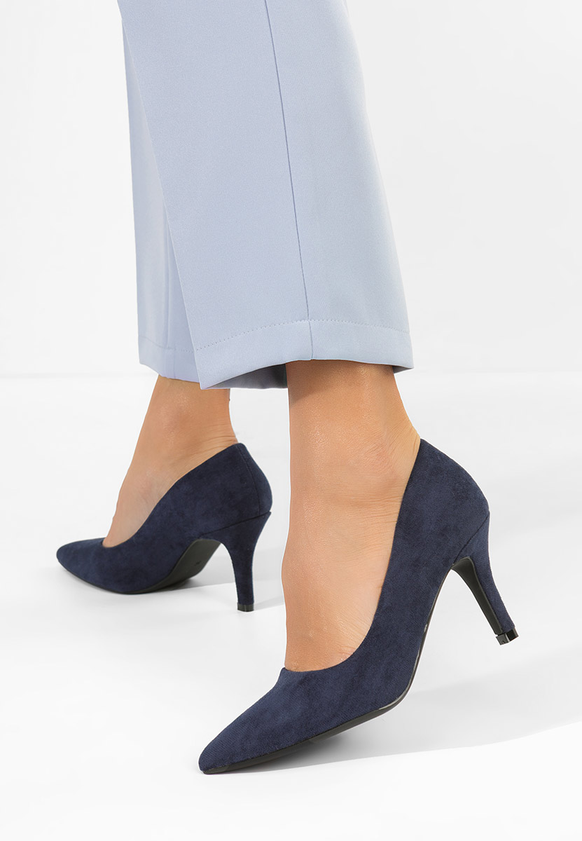 Pantofi cu toc Lyania navy