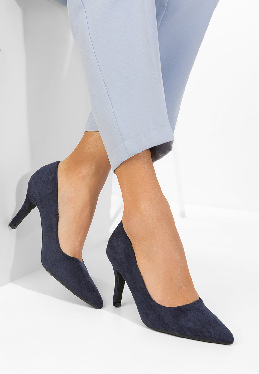 Pantofi cu toc Lyania navy