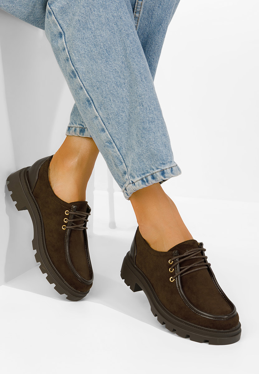 Pantofi casual dama Seliora maro