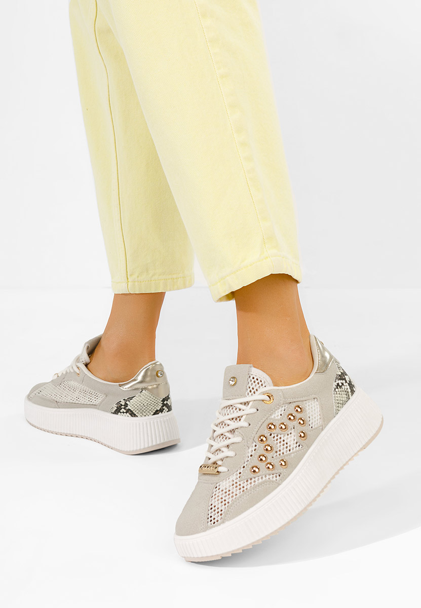 Sneakers dama Jeanetta bej