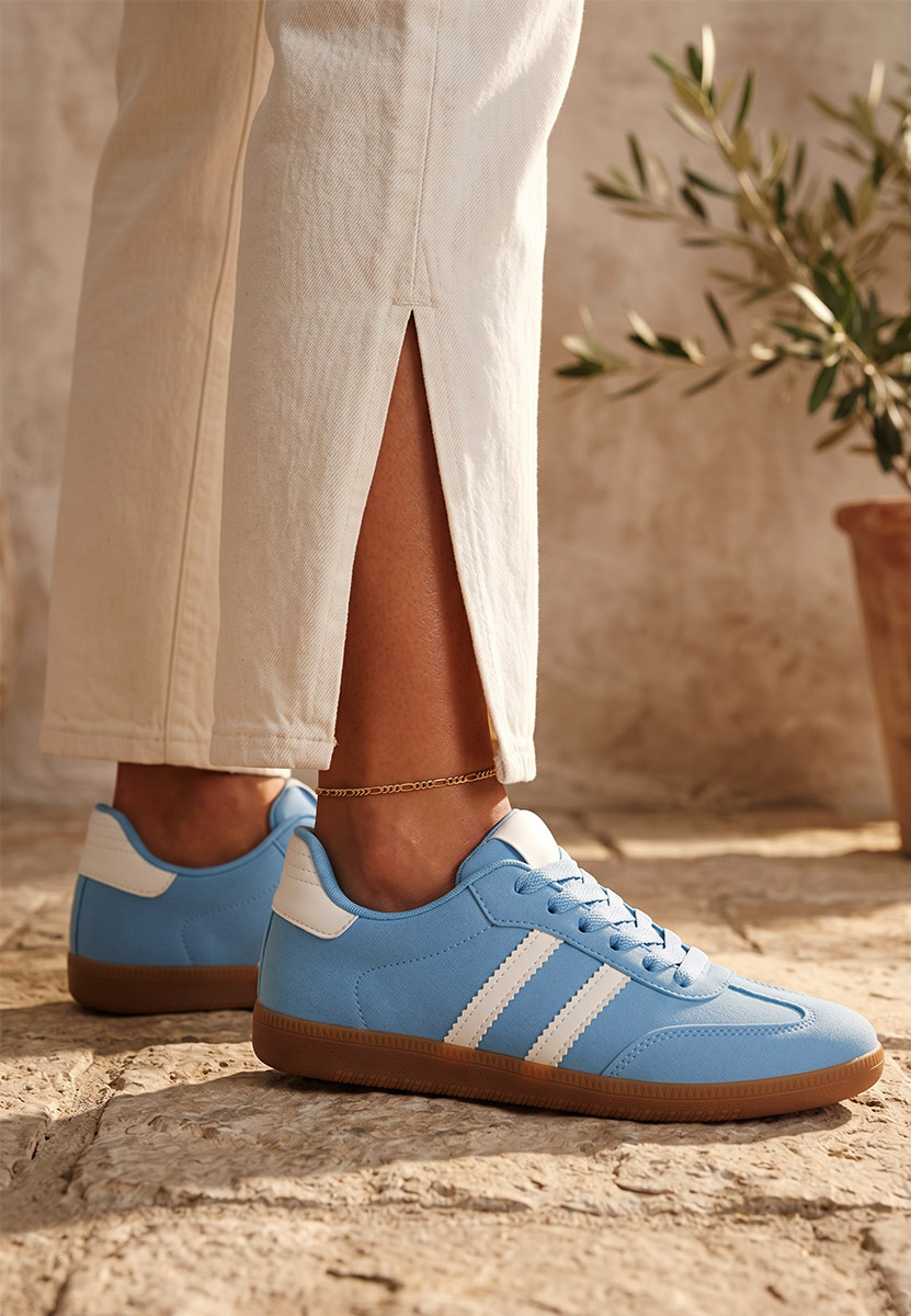 Sneakers dama Irenya albastri