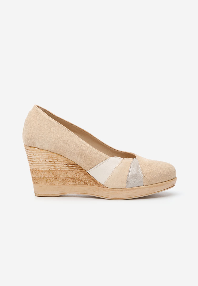 Pantofi cu platforma Iryela V2 bej