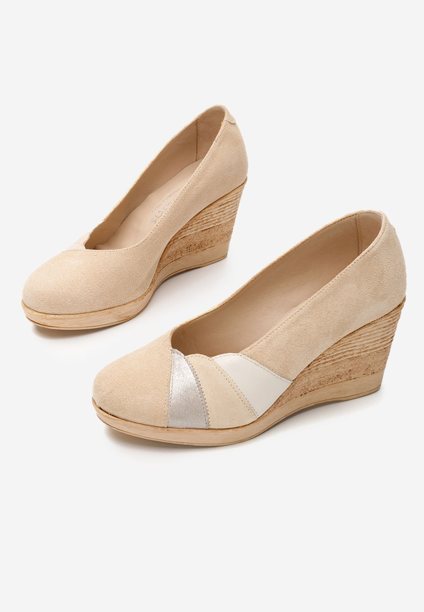 Pantofi cu platforma Iryela V2 bej