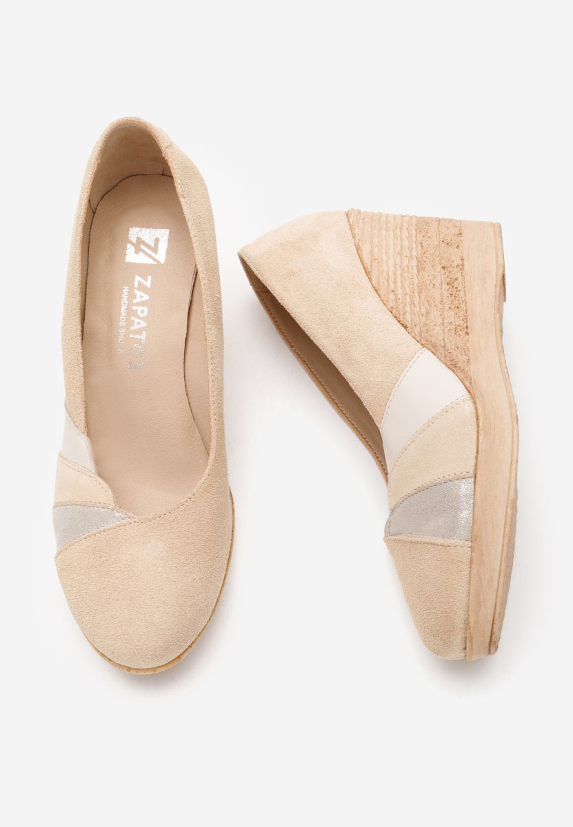 Pantofi cu platforma Iryela V2 bej