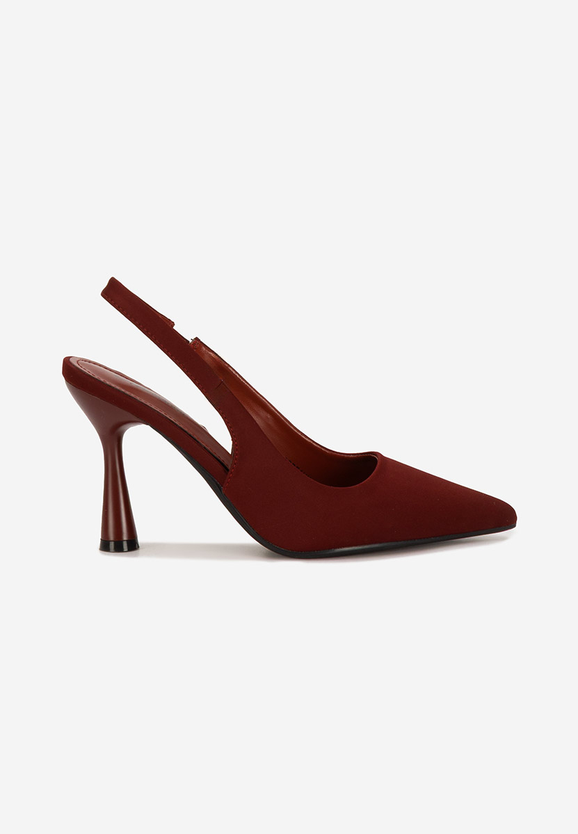 Slingback Anabela grena