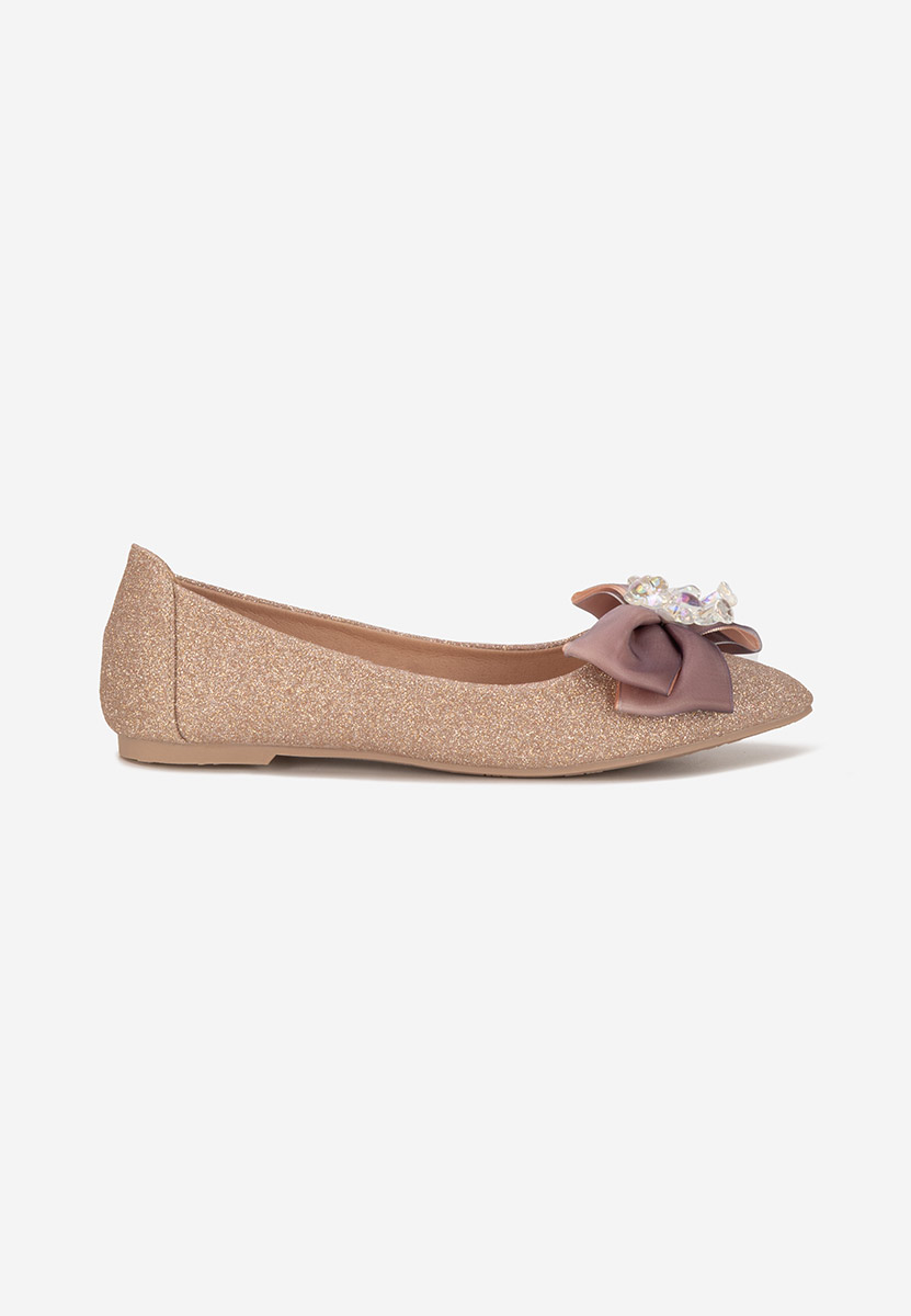 Balerini eleganti Adelyma champagne