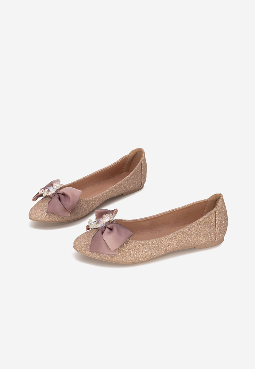 Balerini eleganti Adelyma champagne