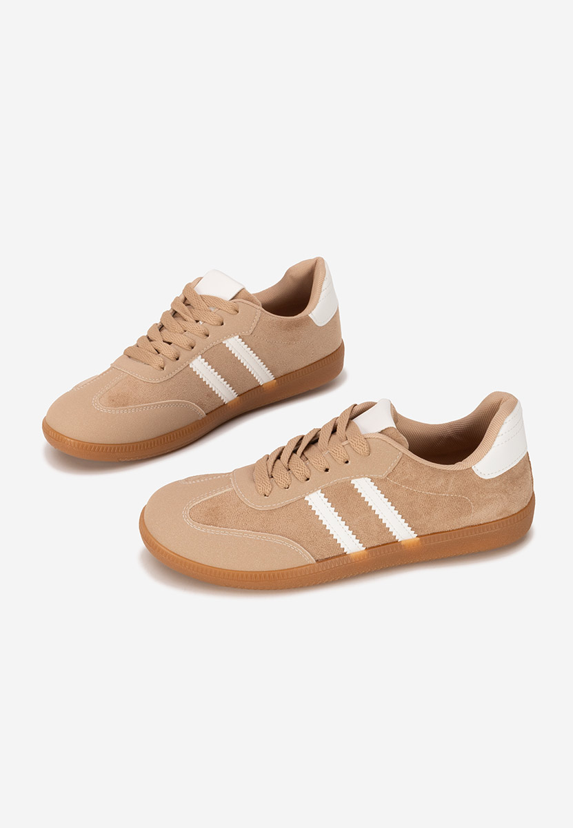 Sneakers dama Irenya kaki