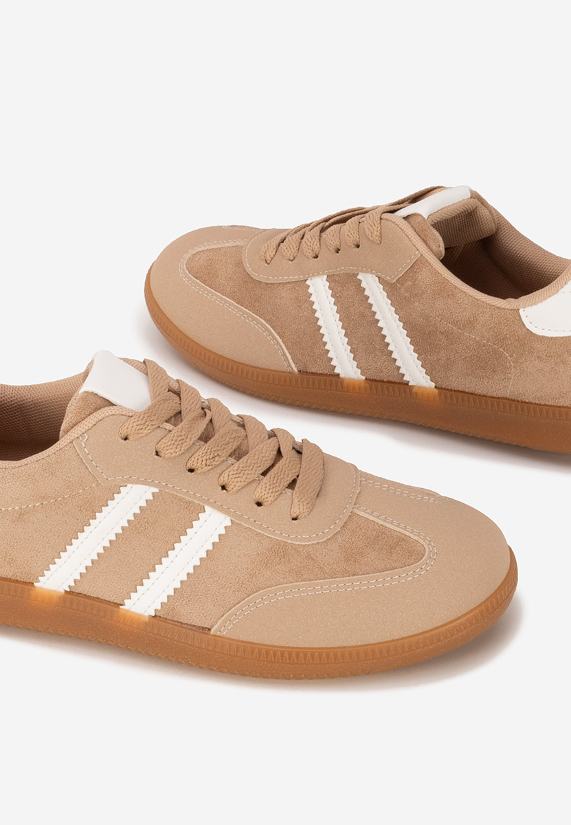 Sneakers dama Irenya kaki