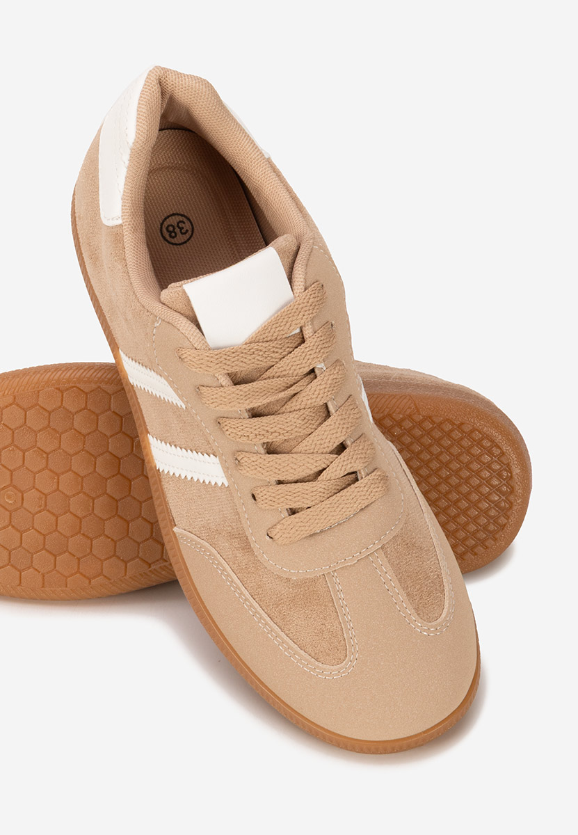 Sneakers dama Irenya kaki