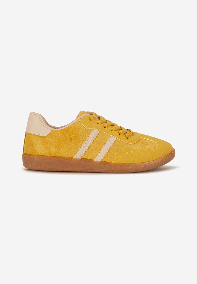 Sneakers dama Irenya galbeni
