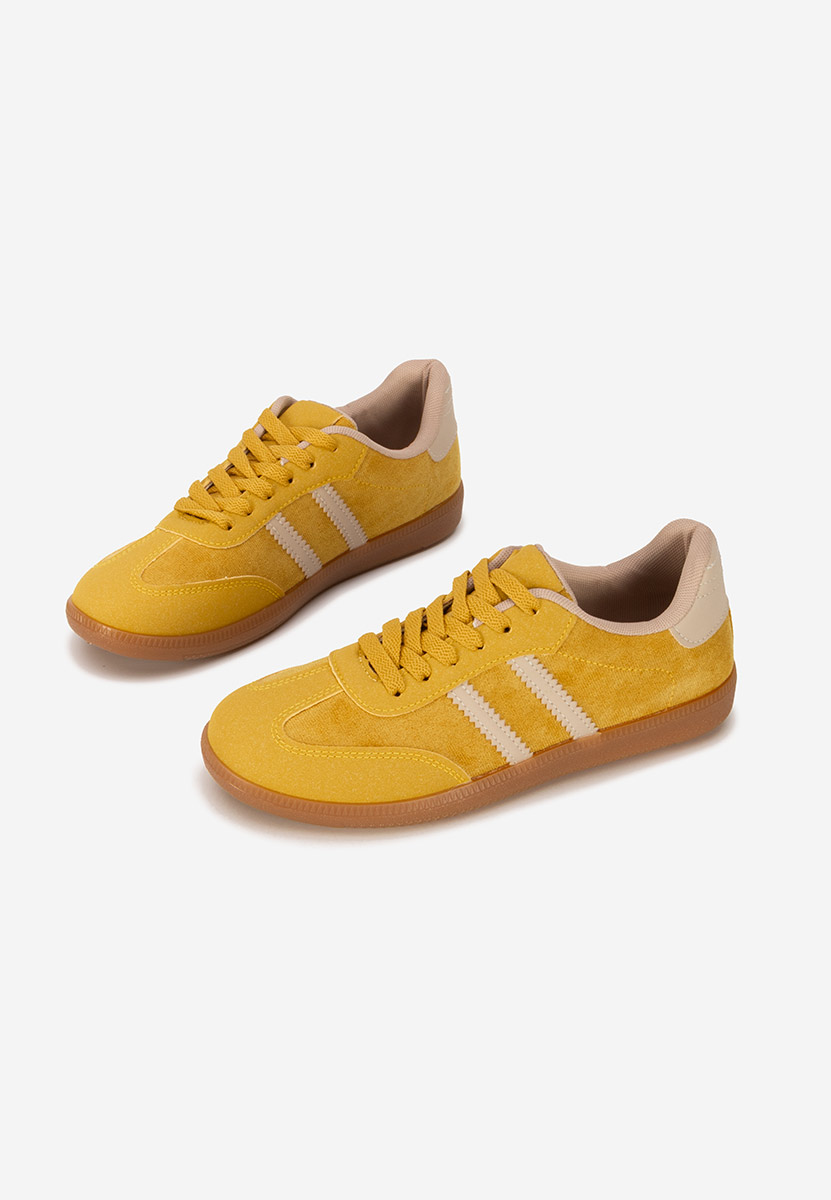 Sneakers dama Irenya galbeni