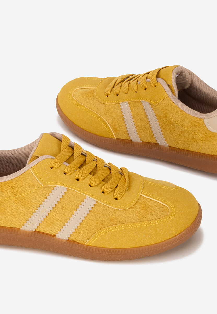 Sneakers dama Irenya galbeni