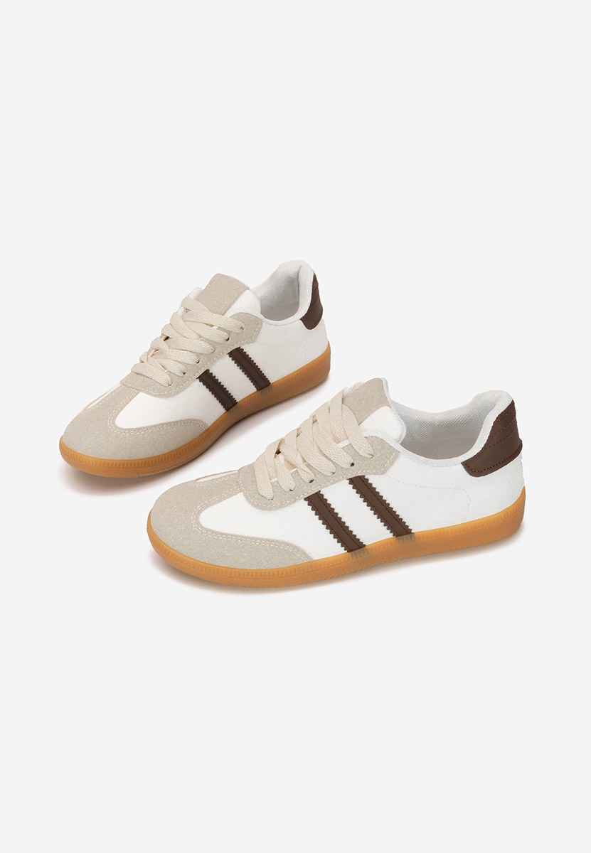Sneakers dama Irenya albi