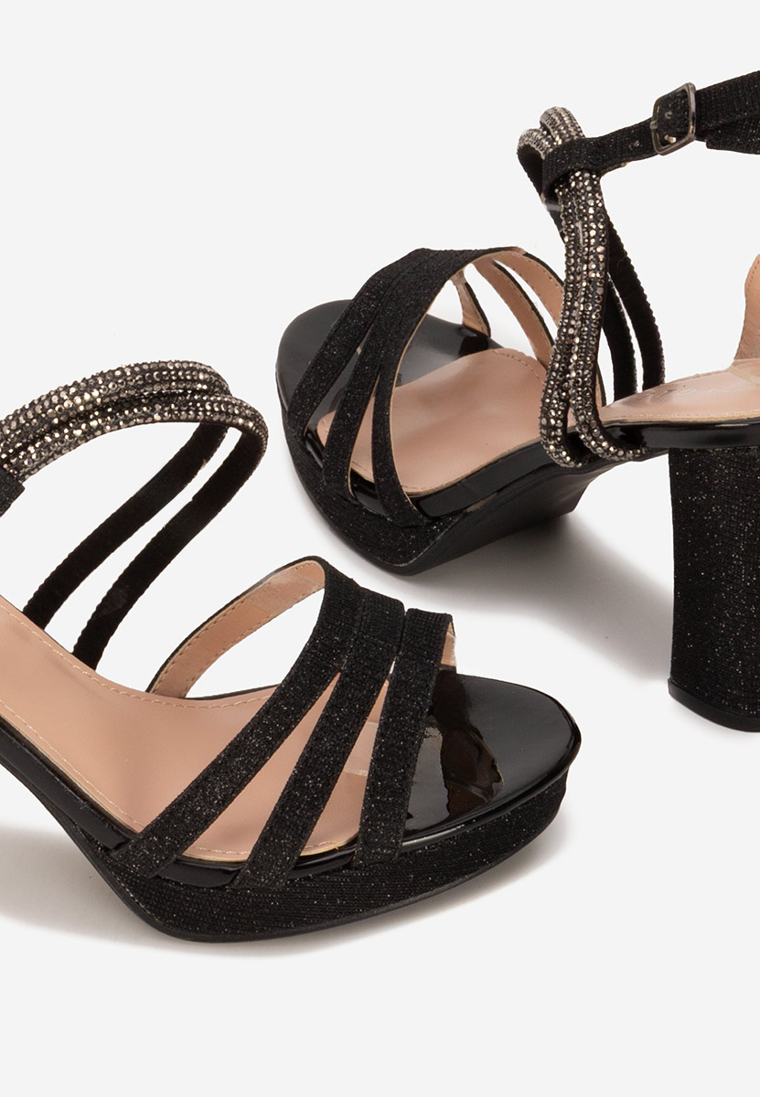 Sandale elegante Carlie negre