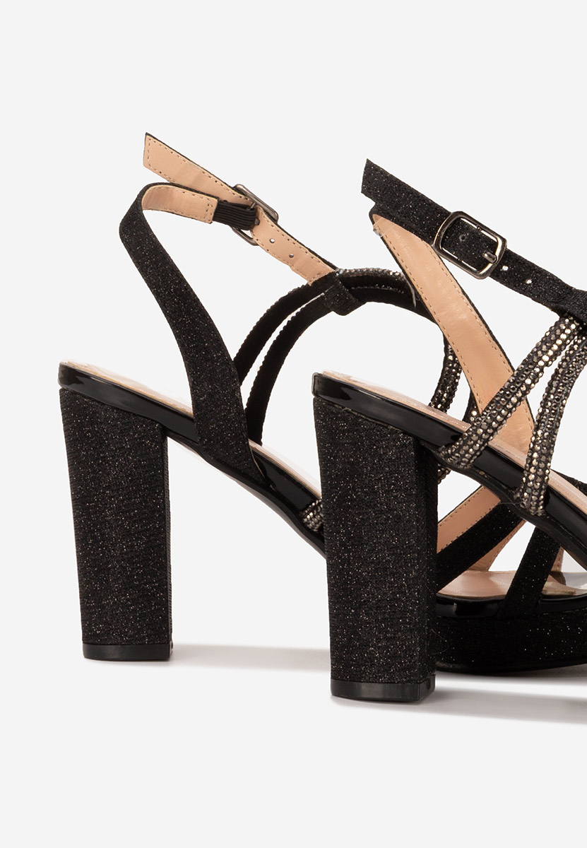Sandale elegante Carlie negre
