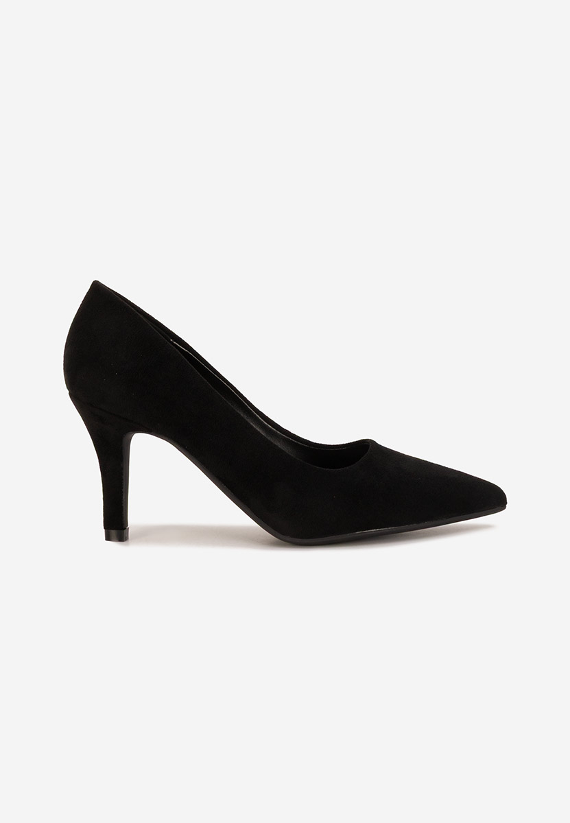 Pantofi cu toc Lyania negri