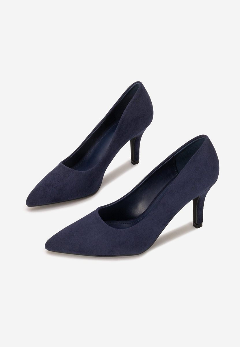 Pantofi cu toc Lyania navy