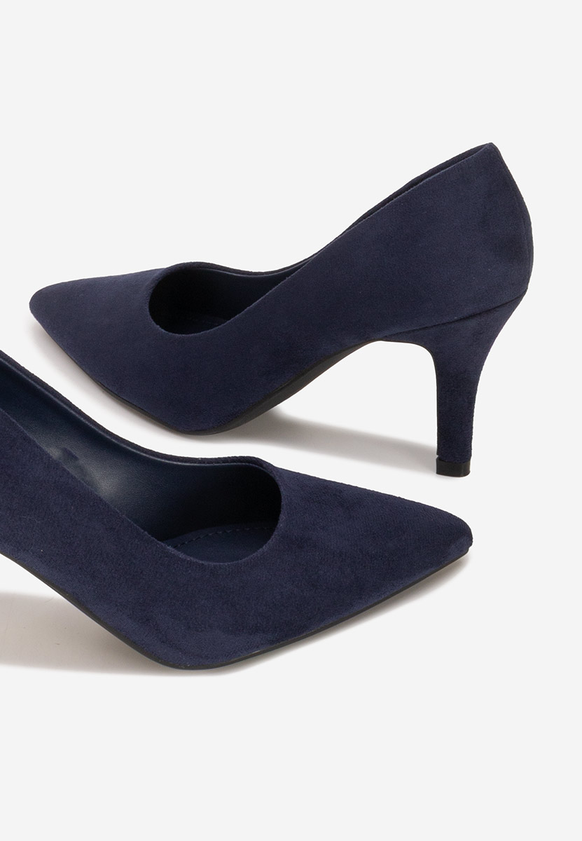 Pantofi cu toc Lyania navy
