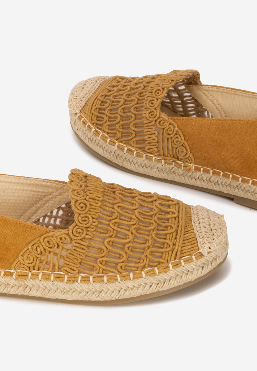 Espadrile dama Henley camel