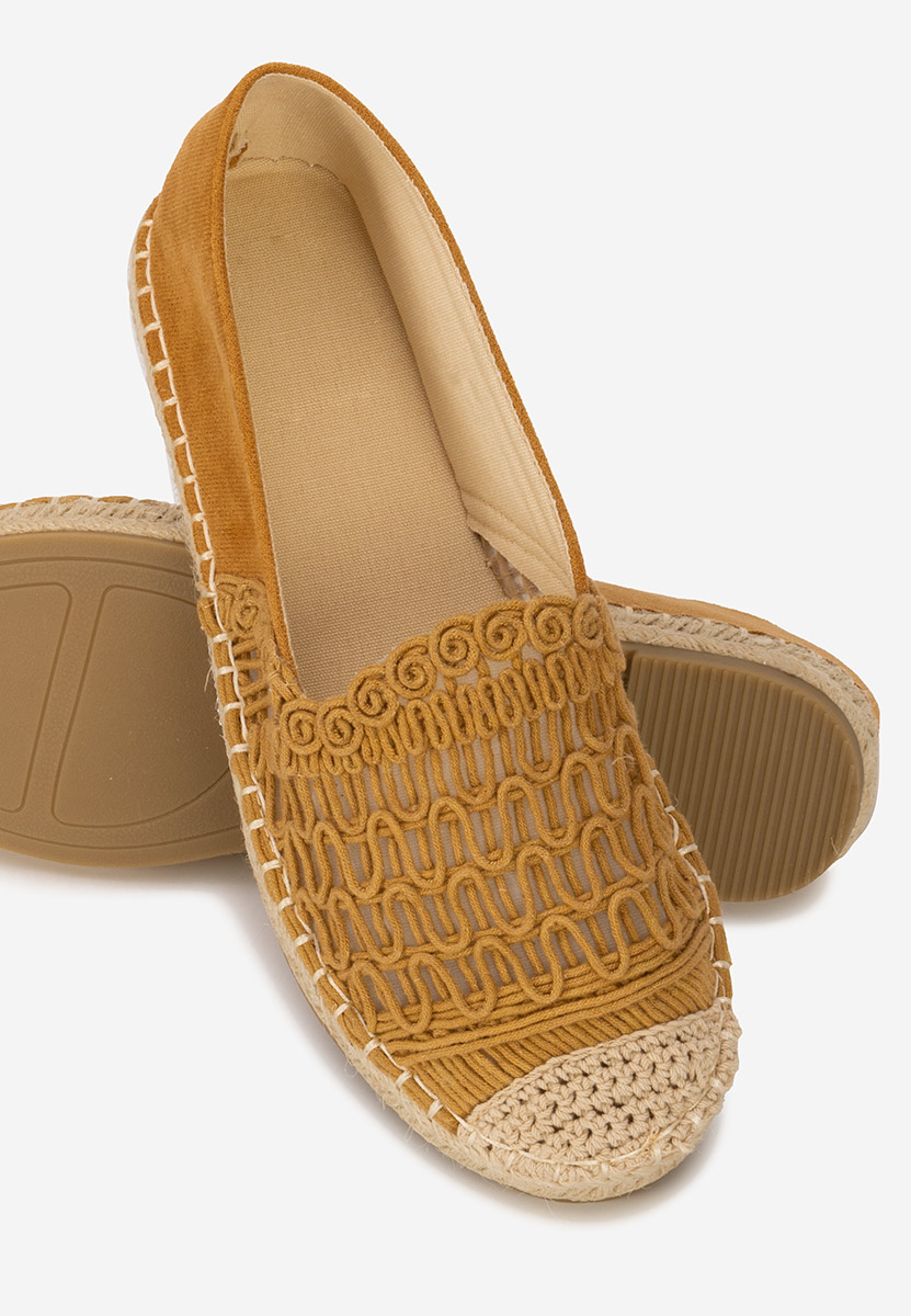 Espadrile dama Henley camel