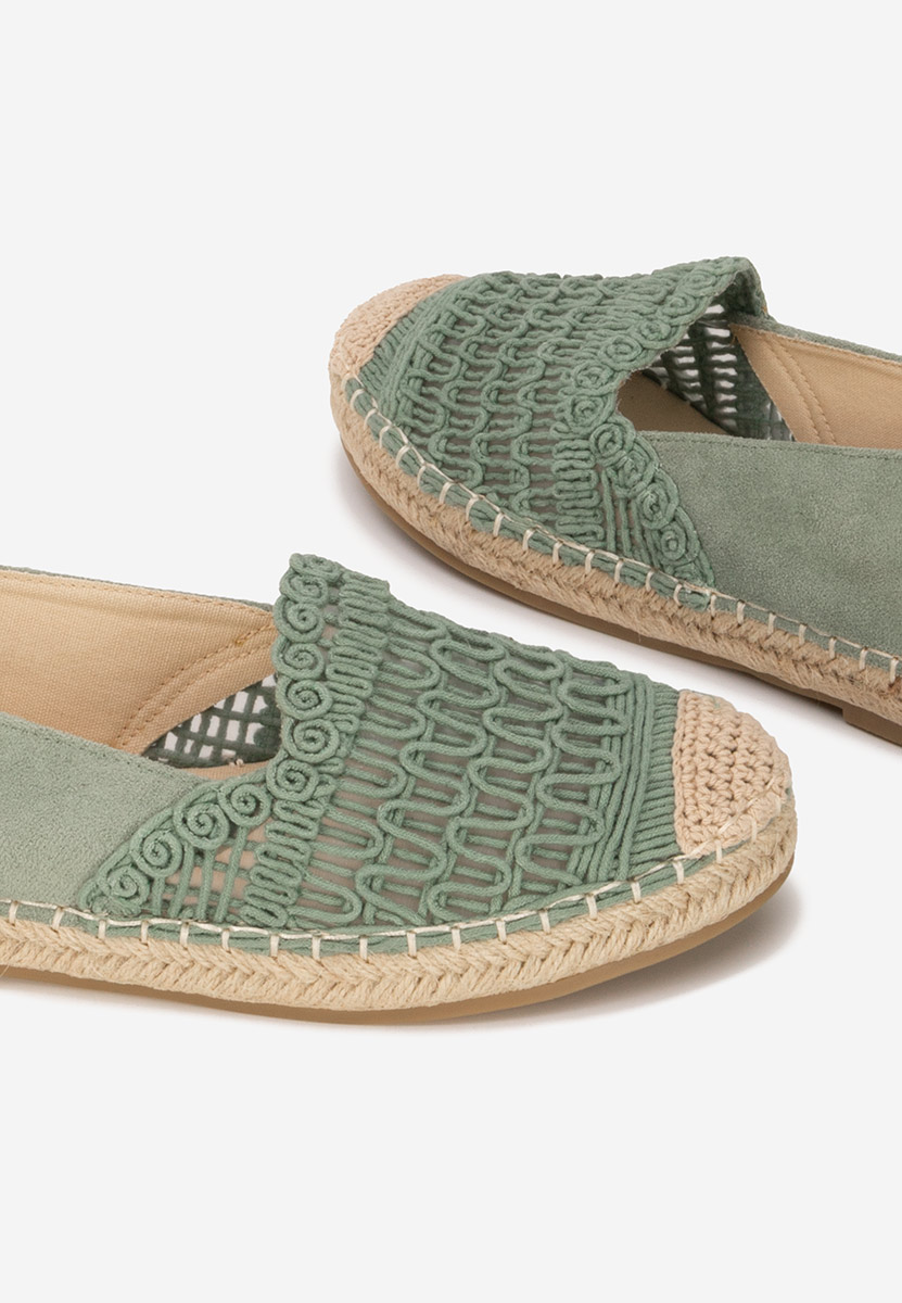 Espadrile dama Henley verzi