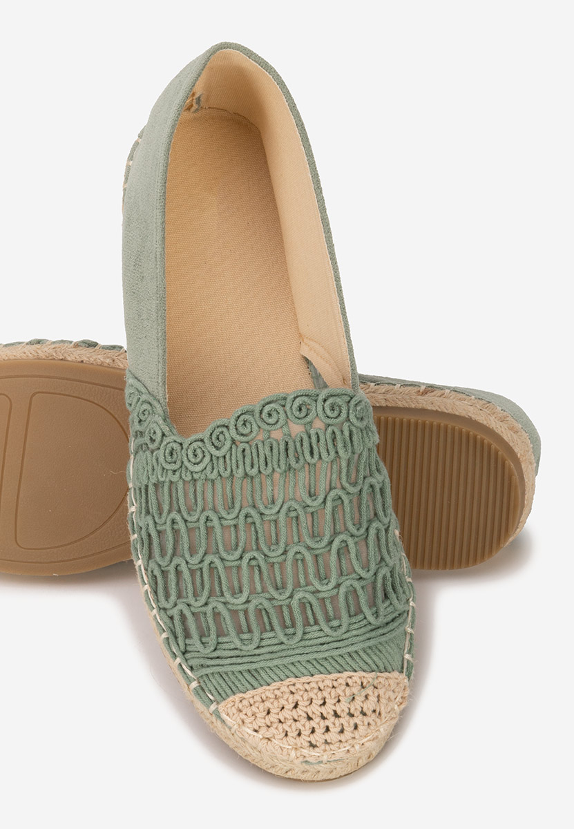 Espadrile dama Henley verzi
