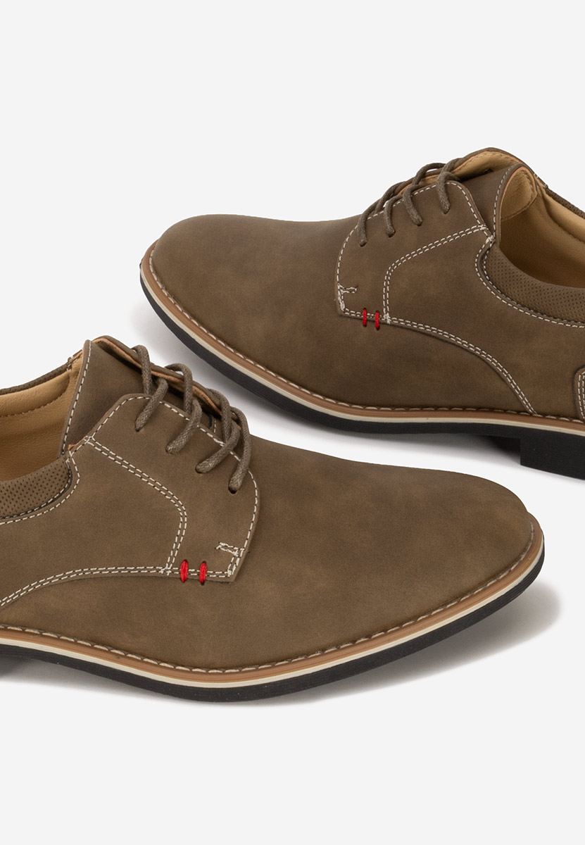 Pantofi casual dama Doralia kaki