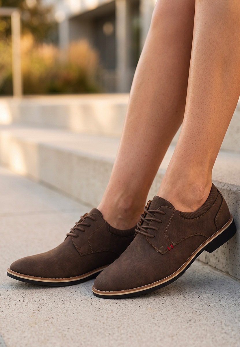 Pantofi casual dama Doralia maro