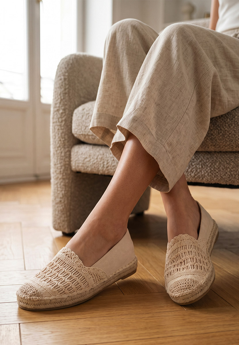 Espadrile dama Henley bej