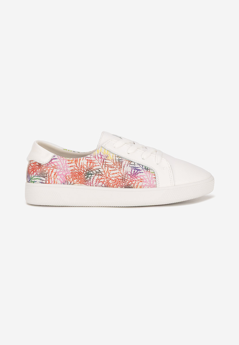 Sneakers dama piele Florinela albi