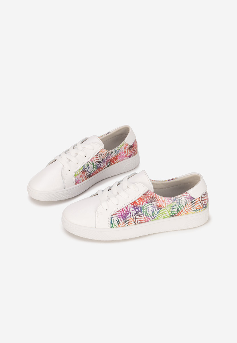 Sneakers dama piele Florinela albi