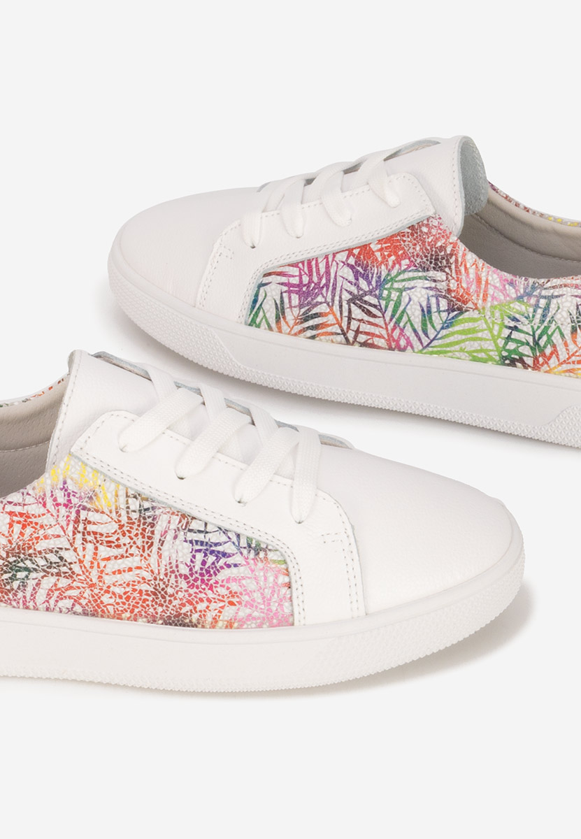 Sneakers dama piele Florinela albi