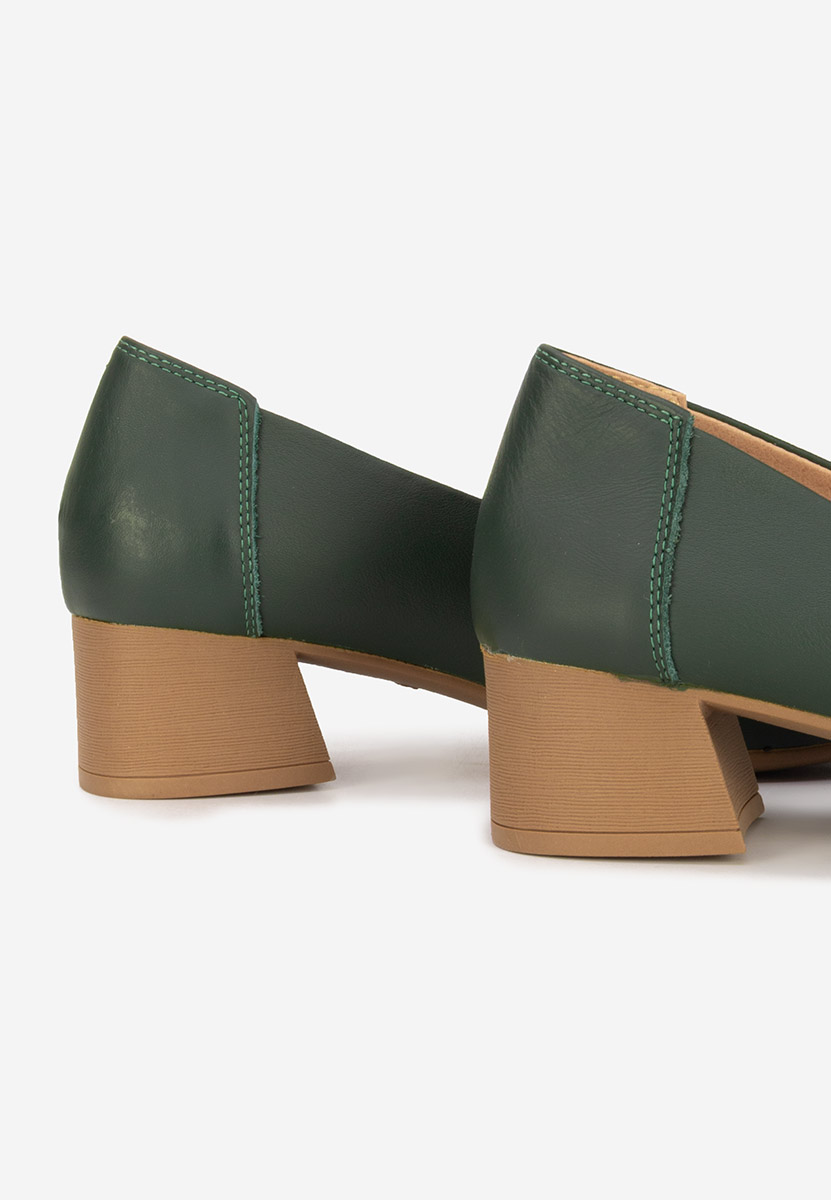 Pantofi dama piele Giulieta verzi