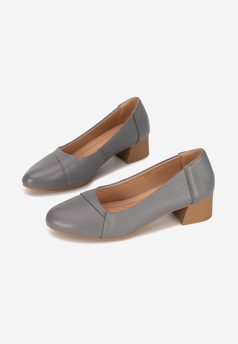 Pantofi dama piele Giulieta gri