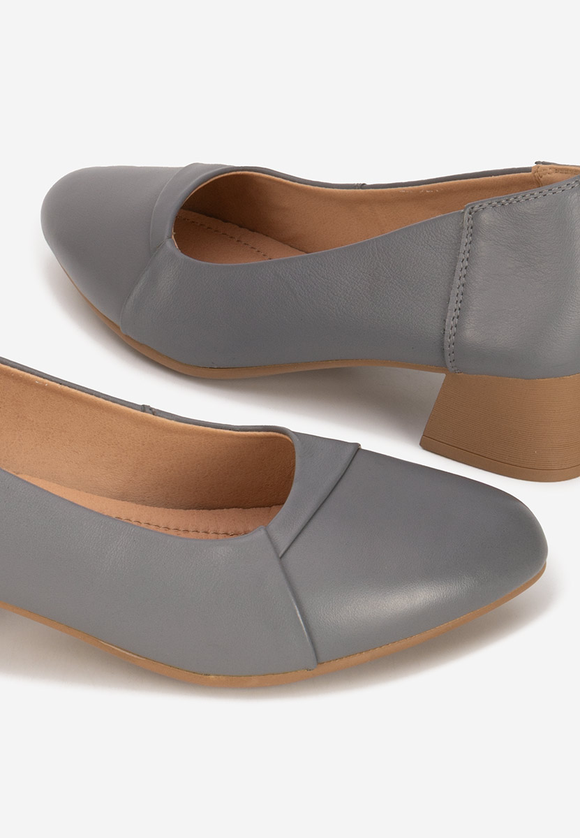 Pantofi dama piele Giulieta gri
