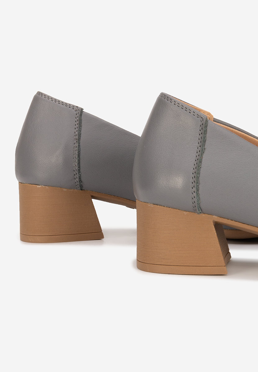 Pantofi dama piele Giulieta gri